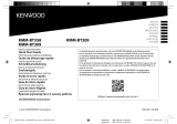 Kenwood KMM-BT358 Digital Media Receiver User manual