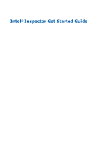 Intel Inspector Get Dynamic Memory and Threading Error Checking Tool User guide