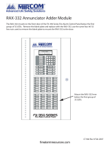 MicRAX-332 Annunciator Adder Module