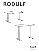 IKEA 393.963.21 Rodulf Desk Sit/Stand User manual