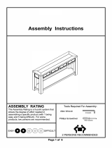 Benjara BM245938 Operating instructions