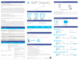 AMP D12120 DC Battery Powered Motor for Drapery User manual