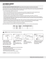 SUNCO 91101 LED Under Cabinet User manual