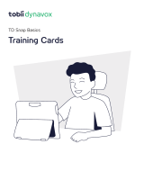 Tobii Dynavox TD Snap Basics Training Cards Operating instructions