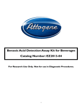 AttogeneEZ2013-04 Benzoic Acid Detection Assay Kit for Beverages