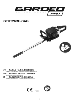 GARDEO PRO GTHT26RH-BAG Owner's manual