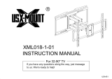 USX-MOUNTUSX MOUNT XML018-1-01 Full Motion TV Mount