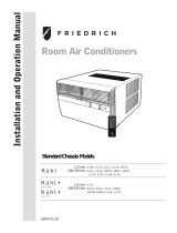 Friedrich Air Conditioning YM18N34C Installation guide
