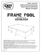 EXIT Toys 38582978 Ground Swimming Pool User manual