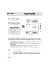 Unitronics IO-TO16 I/O Expansion Module User manual