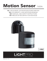 LightPro 165A 12V Motion Sensor User manual