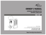 Royal Sovereign RDHC-190P Commercial Dehumidifier Owner's manual