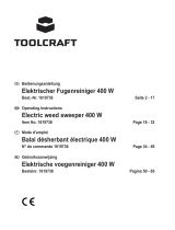 TOOLCRAFT CHGY-400 Electric Weed Sweeper User manual