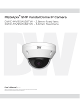 Digital WatchdogDigital Watchdog DWC-MV95Wi28TW 5MP Vandal Dome 2.8mm