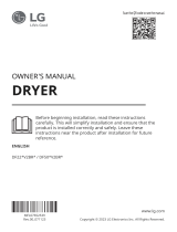 LG DF22BV2BR User manual