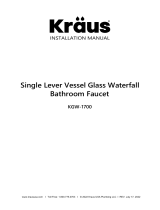 KRAUS C-GV-651-12mm-10CH Installation guide