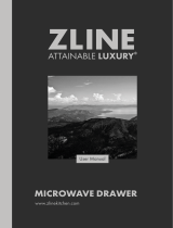ZLINE MWDZ-30-BS-G Microwave Drawer User manual