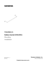 Siemens FHA2044-U1 EBA2001 Battery Bracket User manual