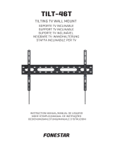 Fonestar TILT-46T Tilting TV Wall Mount User manual