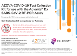 AZOVACOVID-19 Test Collection Kit for use