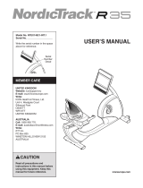 NordicTrack NTEX14921-INT User manual