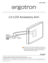 Ergotron 98-130-224 LX Arm Extension and Collar Kit User guide