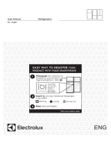 Electrolux EHE5224B-A 491L UltimateTaste 700 French Door Refrigerator User manual