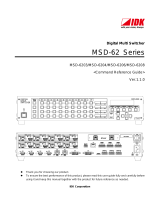 IDK MSD-6208 Command Guide