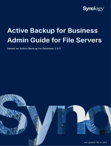 Synology Active Backup for Business Admin User guide