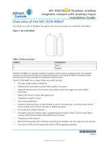 Johnson Controls MC-312 N NB IoT Outdoor wireless magnetic contact Installation guide