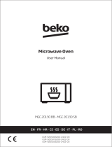 Beko MGC 20130 BB Microwave Oven User manual