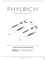 Phylrich D1130X3/014 Installation guide