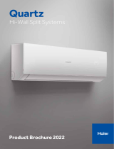 Haier AS25QCEHRA 2.5kW Quartz Air Conditioner User guide