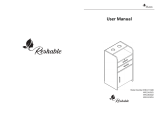 ReshableMR11Y0180 Lockable Mobile Styling Cabinet