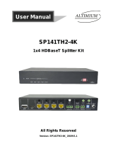 Altimium SP141TH2-4K User manual