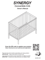 Dream On Me SYNERGY Convertible Crib and Changer Owner's manual