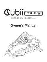 Cubii Total Body+ Elliptical and Full Body Trainer Owner's manual