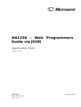 Microsemi AN1256 Web Programmers Application User guide