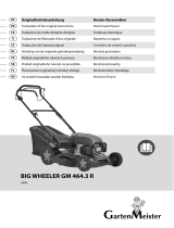 Garten Meister GM 464.3 R Petrol Lawnmower User manual