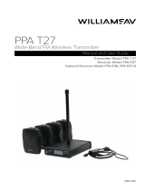 WilliamsAVPPA T27 Wide Band FM Wireless Transmitter