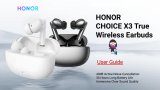 Honor Choice X3 True Wireless Earbuds User guide