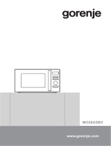 Gorenje MO28A5BH Combined Microwave Oven User manual
