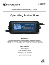 Powerhouse M8536B Operating instructions