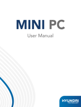 Hyundai HTN4020MPC02 Mini PC Desktop Computer User manual