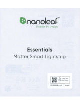 Nanoleaf 374NF032LS Essentials Matter Smart Lightstrips Operating instructions