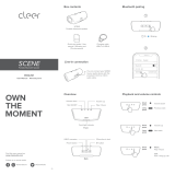 cleer Scene Portable Bluetooth Speaker User manual