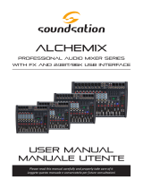 soundsation ALCHEMIX 602UFX User manual
