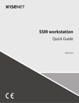 Wisenet XWV-3010 SSM Workstation User guide