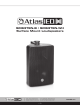 AtlasIEDSM63TEN-B 6.5 Inch 2 Way All Weather Loudspeaker