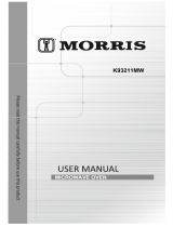 Morris K93211MW Microwave Oven User manual